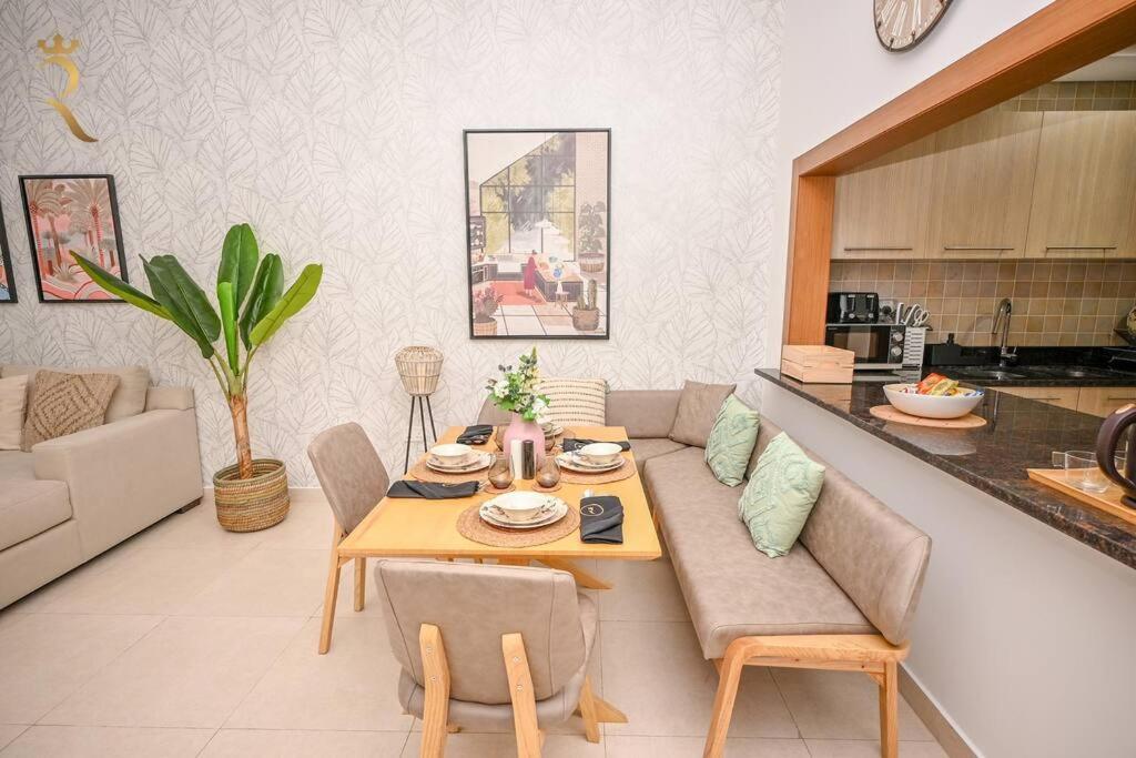 Yas Natura Bliss 1Br Apartment أبو ظبي المظهر الخارجي الصورة