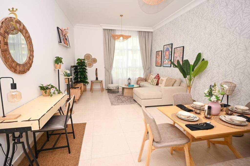 Yas Natura Bliss 1Br Apartment أبو ظبي المظهر الخارجي الصورة