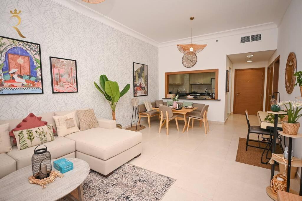 Yas Natura Bliss 1Br Apartment أبو ظبي المظهر الخارجي الصورة